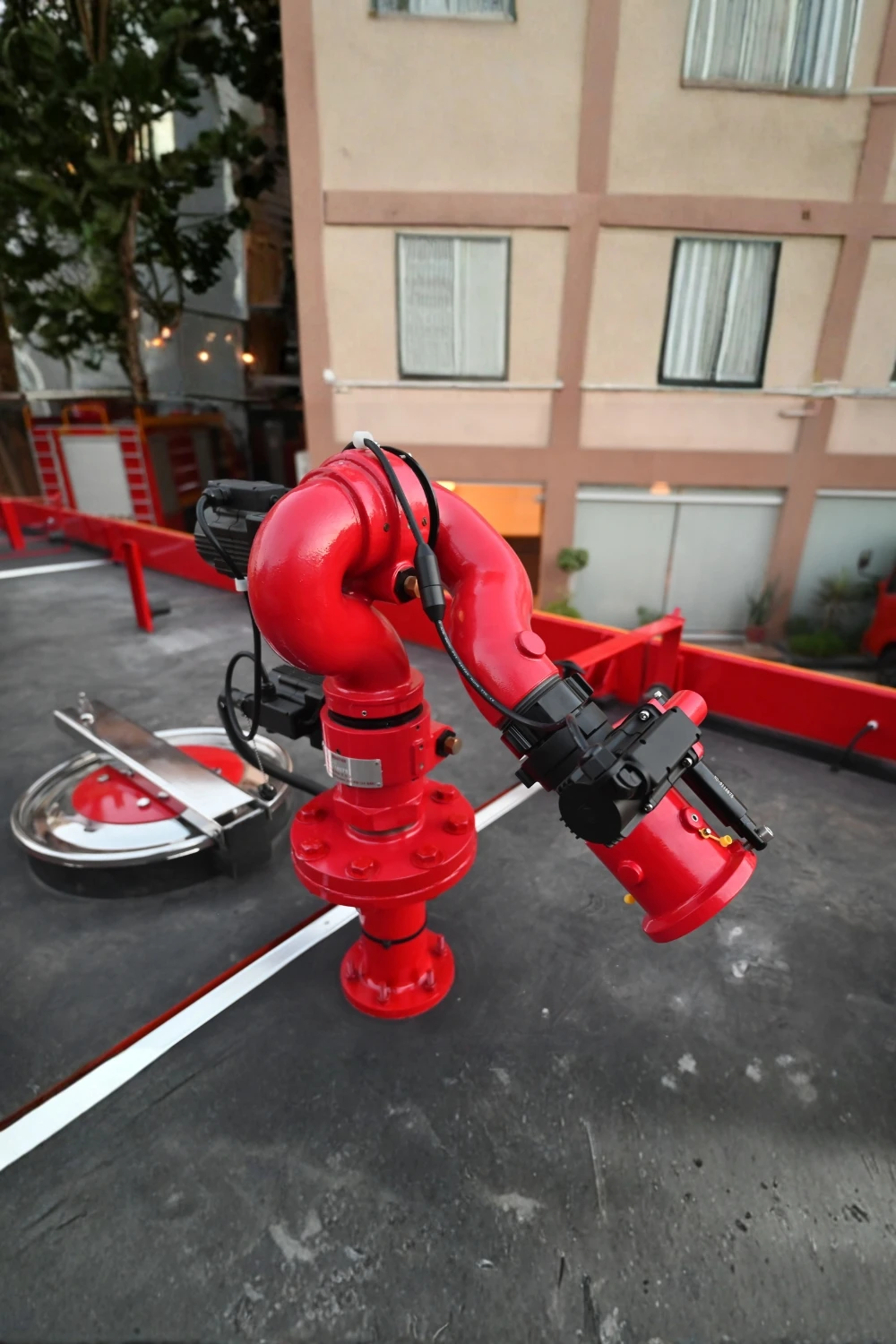 Industrial Fire & Pumper Truck storage detail